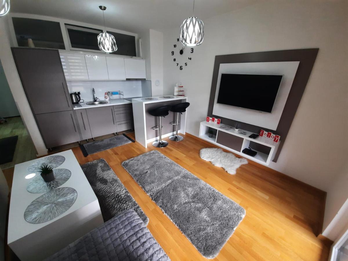 Apartman Bulevar Sarajevo - Free Parking Bagian luar foto